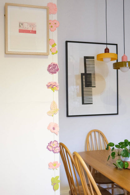 ROSE VERTICAL WALL HANGING