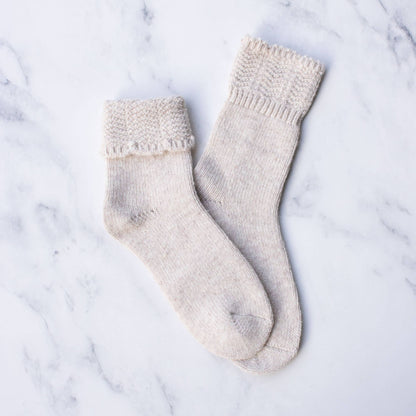 Charlotte Combed Wool and Cashmere Socks