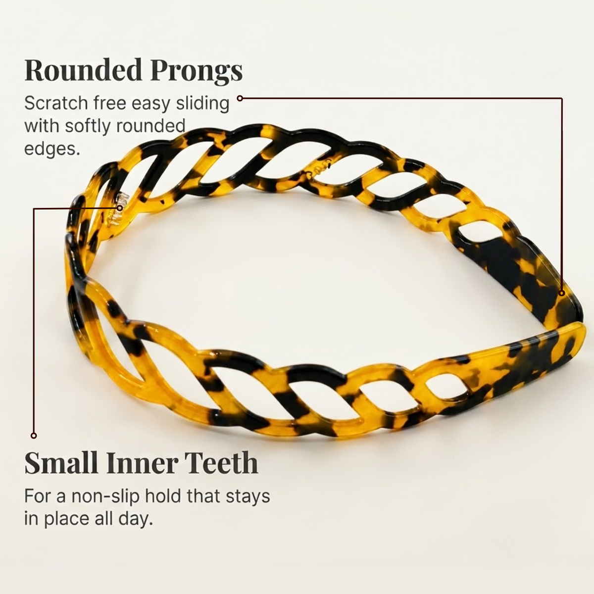 Moeni Twist Chain Link Headband