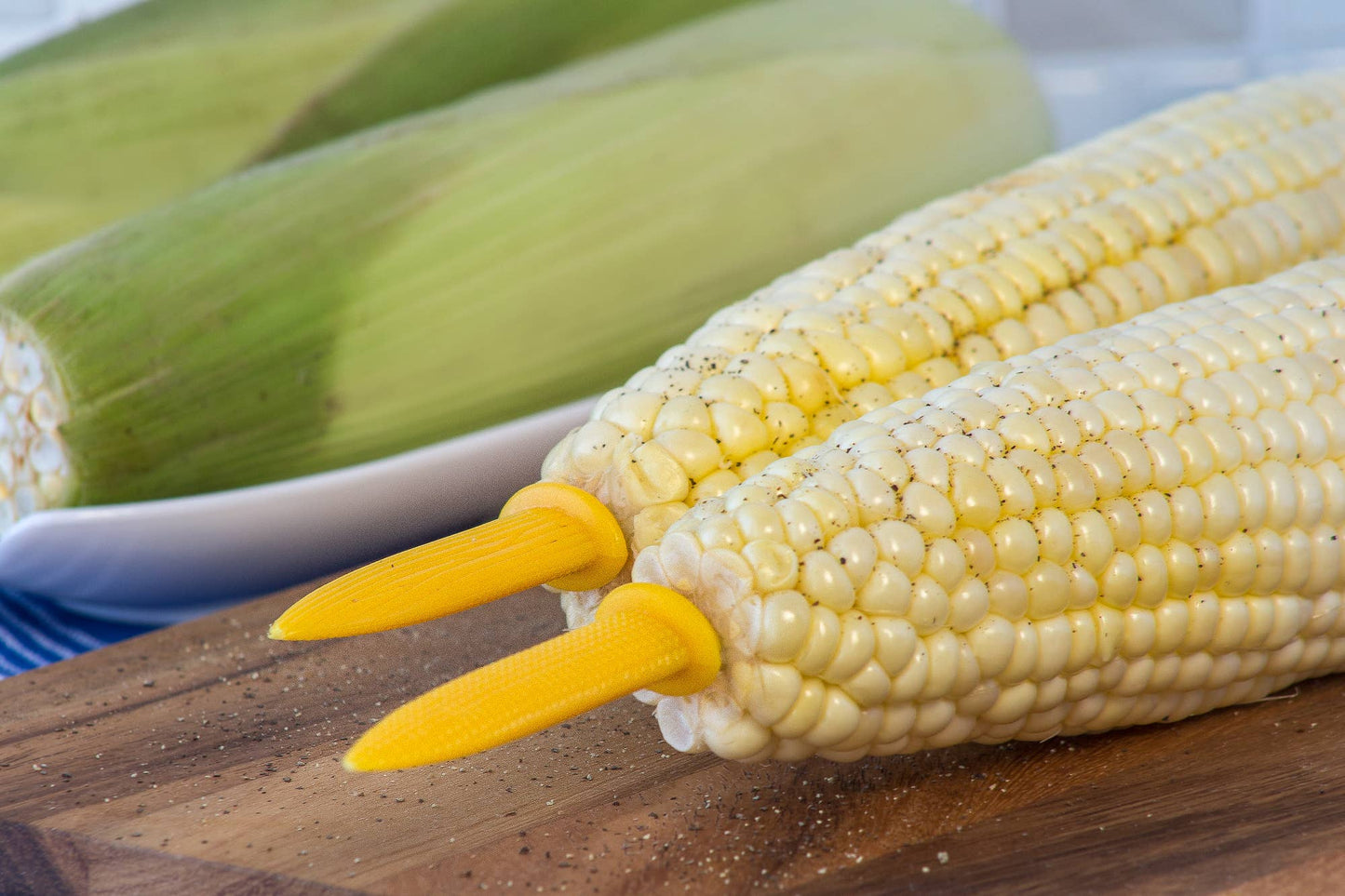 Jumbo Corn on the Cob Holders Set