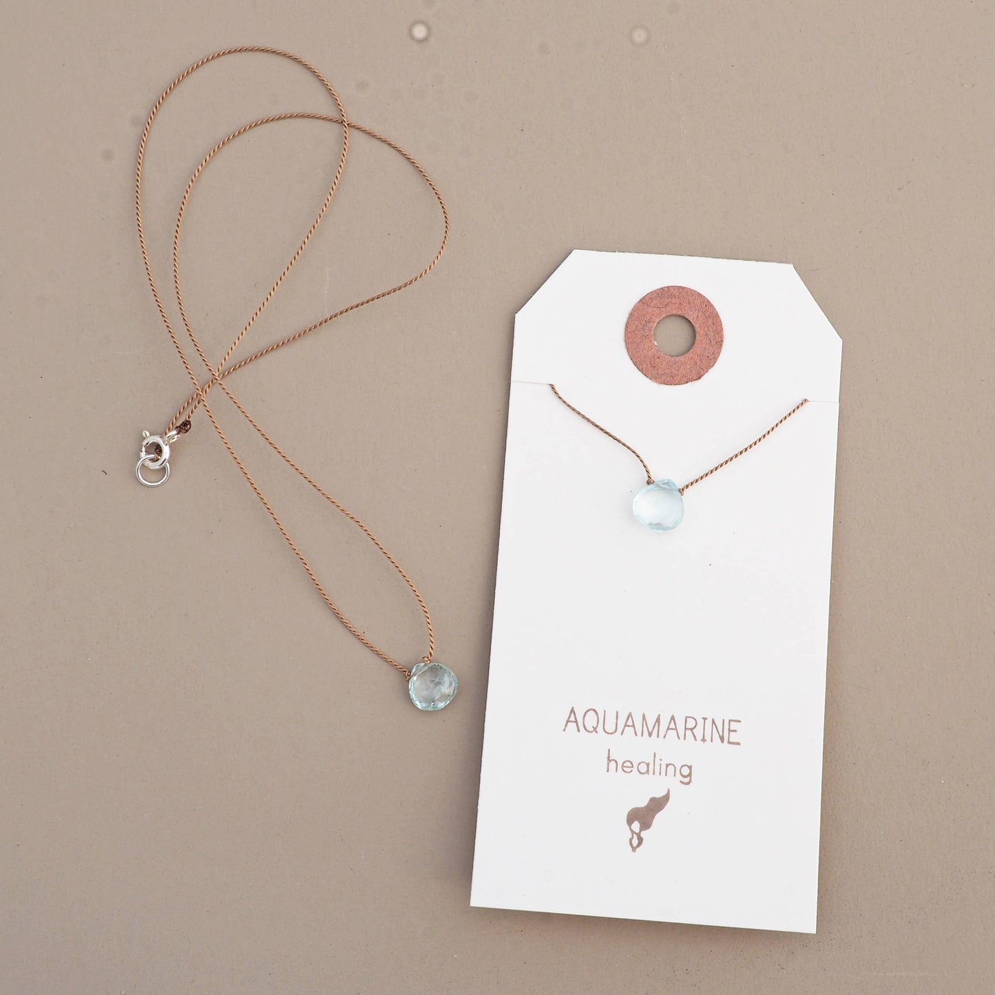 Delicate Teardrop Pendant Necklace