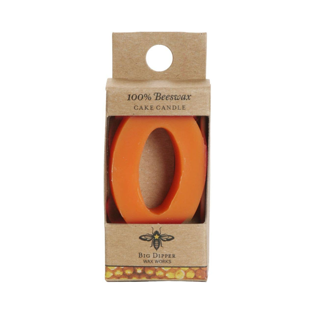 Beeswax Number Birthday Cake Candles