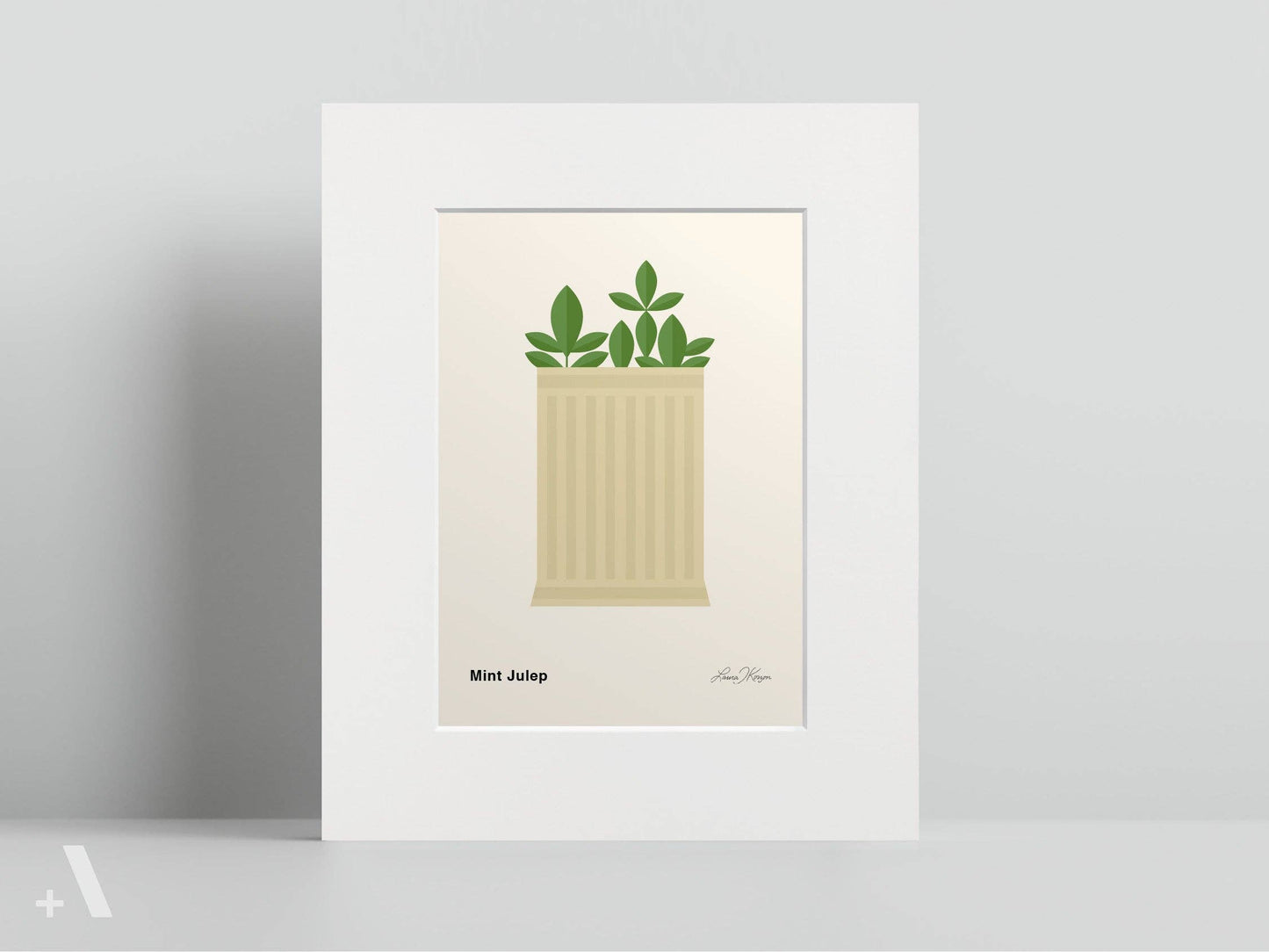 American Cocktails Illustrated Art Print