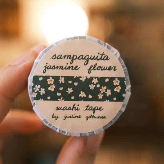 Jasmine Flower Washi Tape