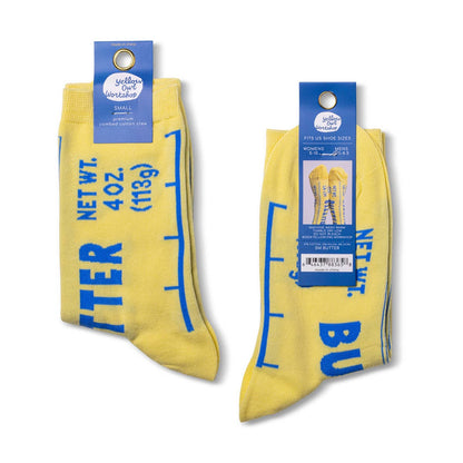 Butter Stick Crew Socks in Soft Combed Cotton