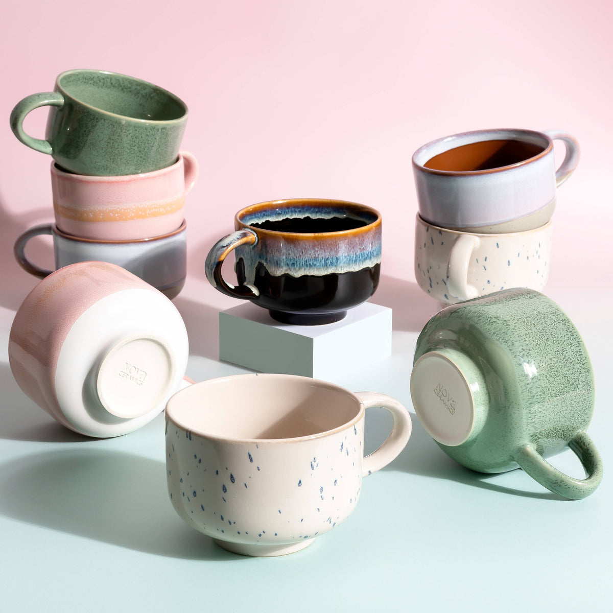Orchid Handmade 16oz Stoneware Coffee Mug