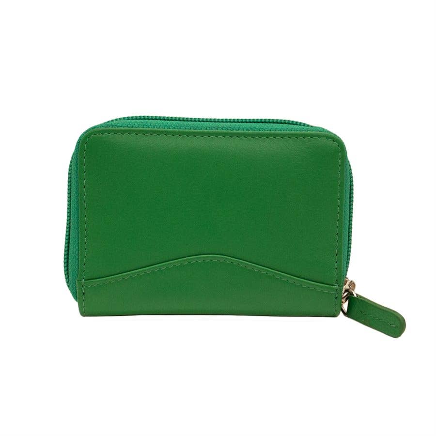 Leather Accordion Card Holder