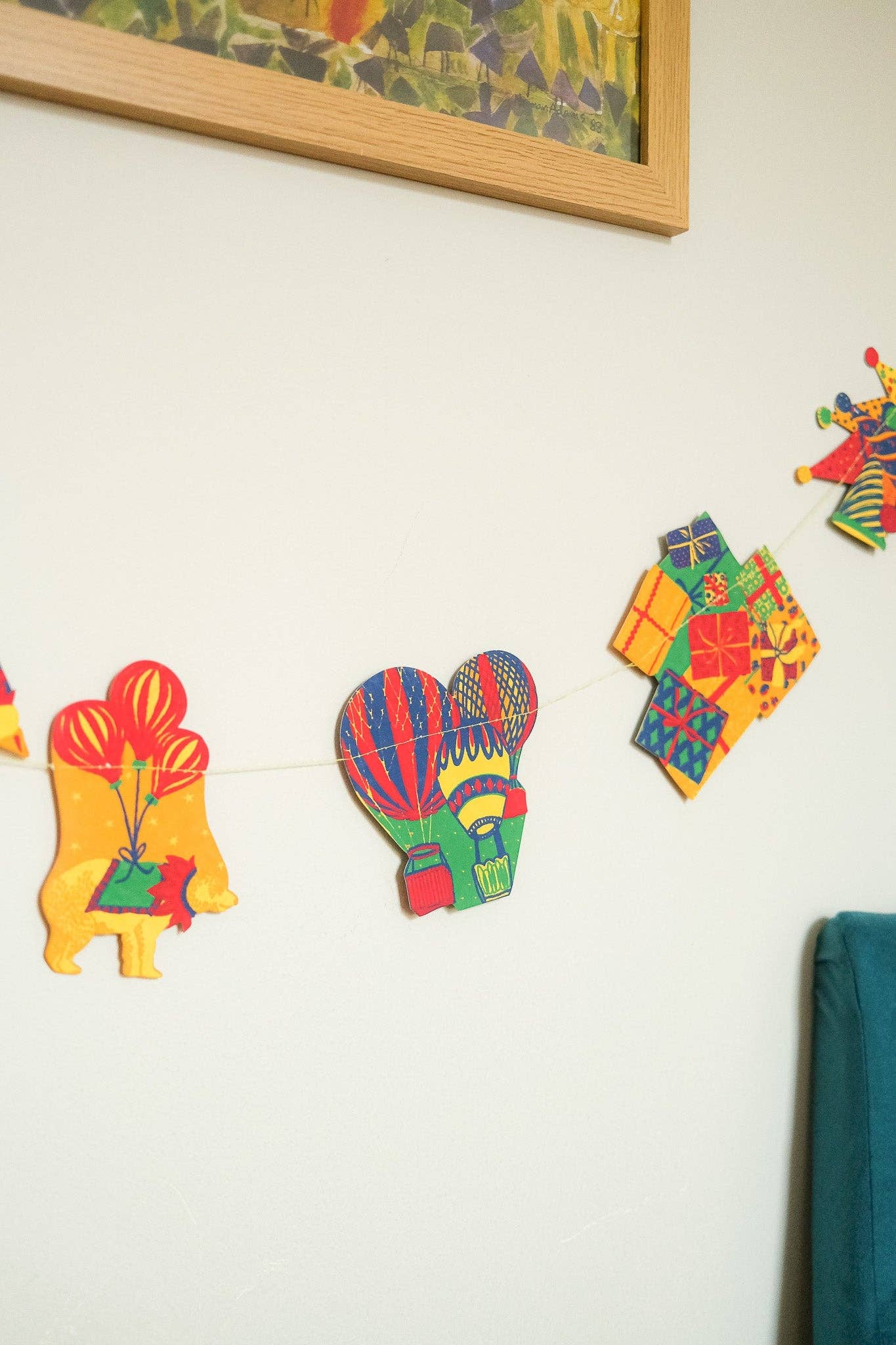 BIRTHDAY PARTY SEWN GARLAND