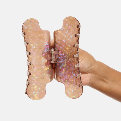 Nimbus Hair Claw in Hazel Sparkle