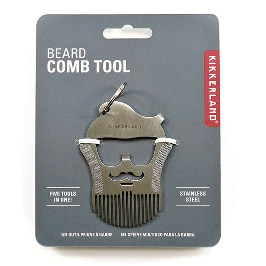 Beard Comb Multi-Tool Keychain