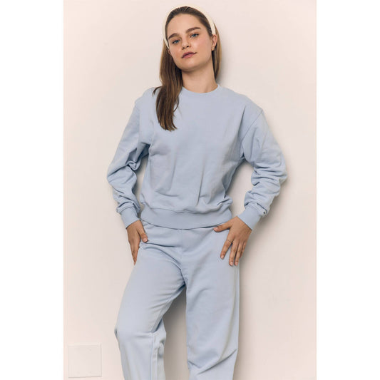 Organic Cotton Terry Standard Crewneck