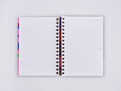 Athens Hard Cover Undated Weekly Planner