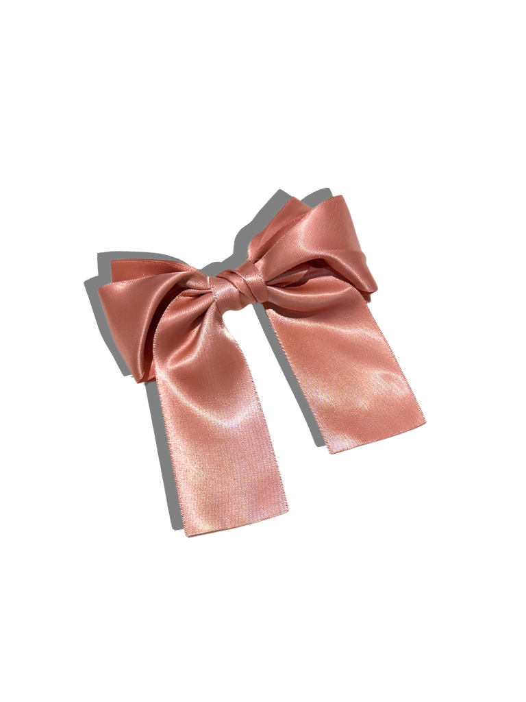 Handmade Satin Hair Bow Clip