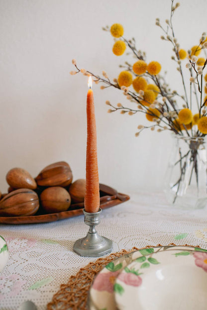 Carrot Beeswax Candle