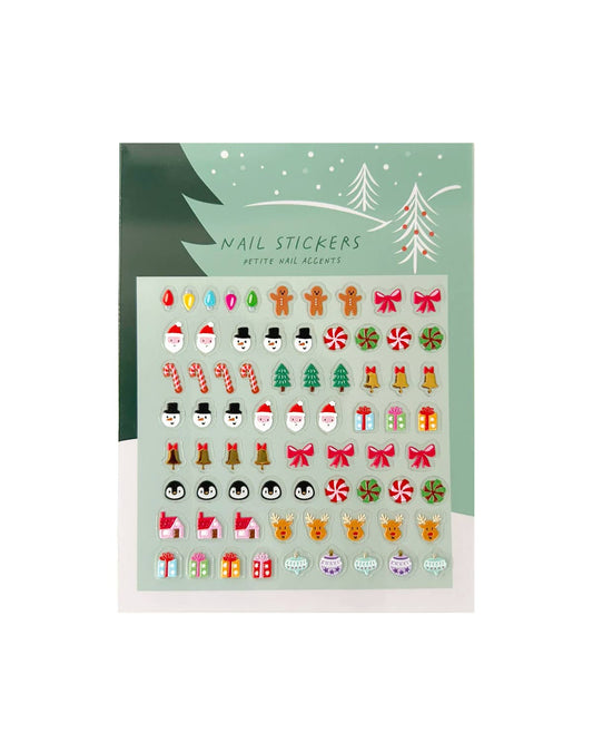 Holiday Petite Nail Stickers Sheet