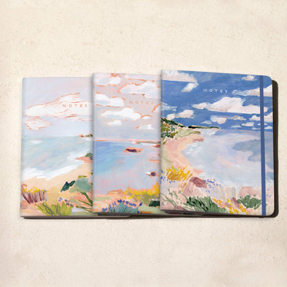 Floral Bluff Sewn Notebook Set with Plantable Seed Band