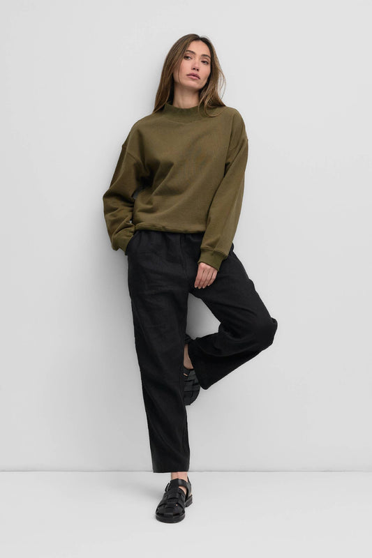 The Trey Sweater | Mock Neck Sweater