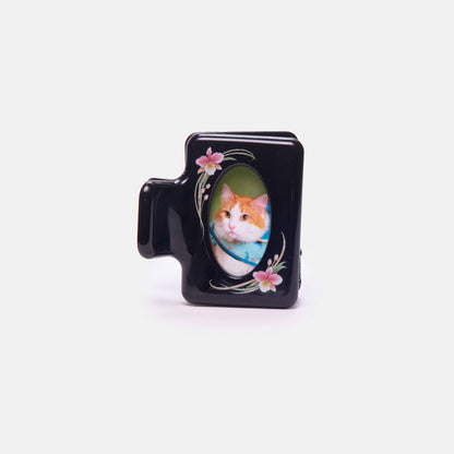 Frame Claw Hair Clip in Nouveau Lily