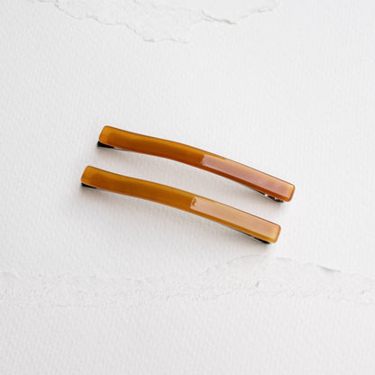 Simple Barrette Bobby Pin Set