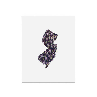 New Jersey State Flower Botanical Art Print
