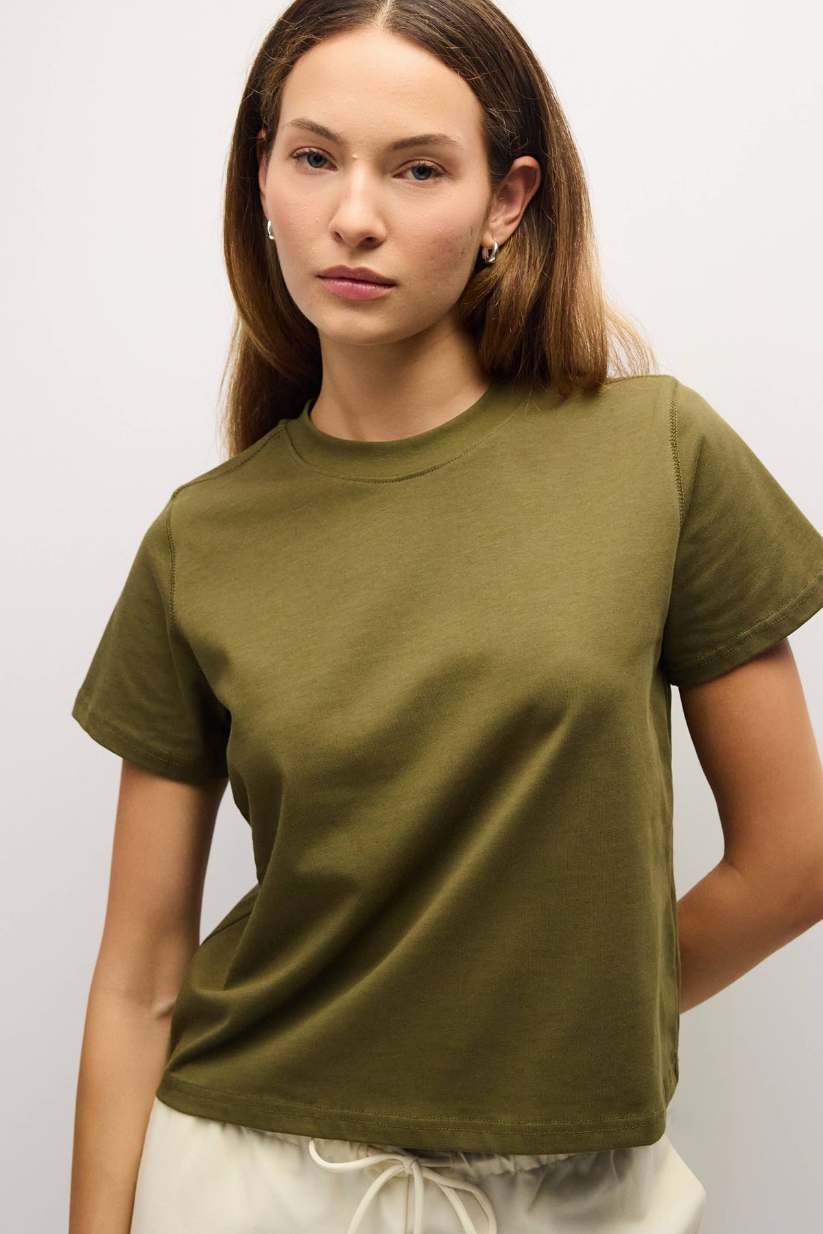 The Lanie Heavyweight Cotton T-Shirt