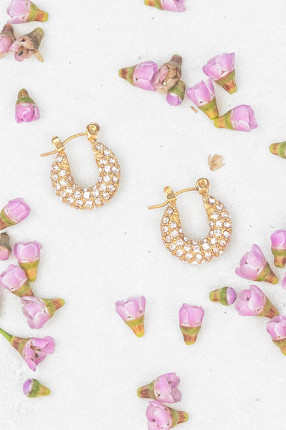 Shimmer Mini Hoops