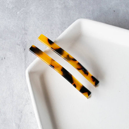 Simple Barrette Bobby Pin Set