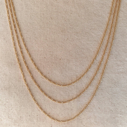Figaro Chain Necklace