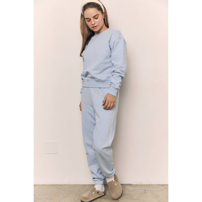 Organic Cotton Terry Standard Crewneck