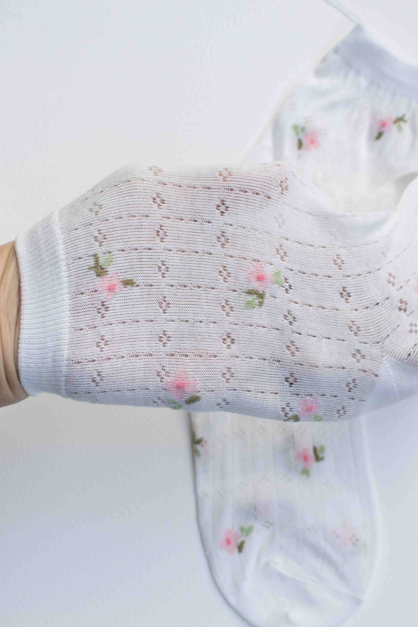 Mini Floral Cotton Socks