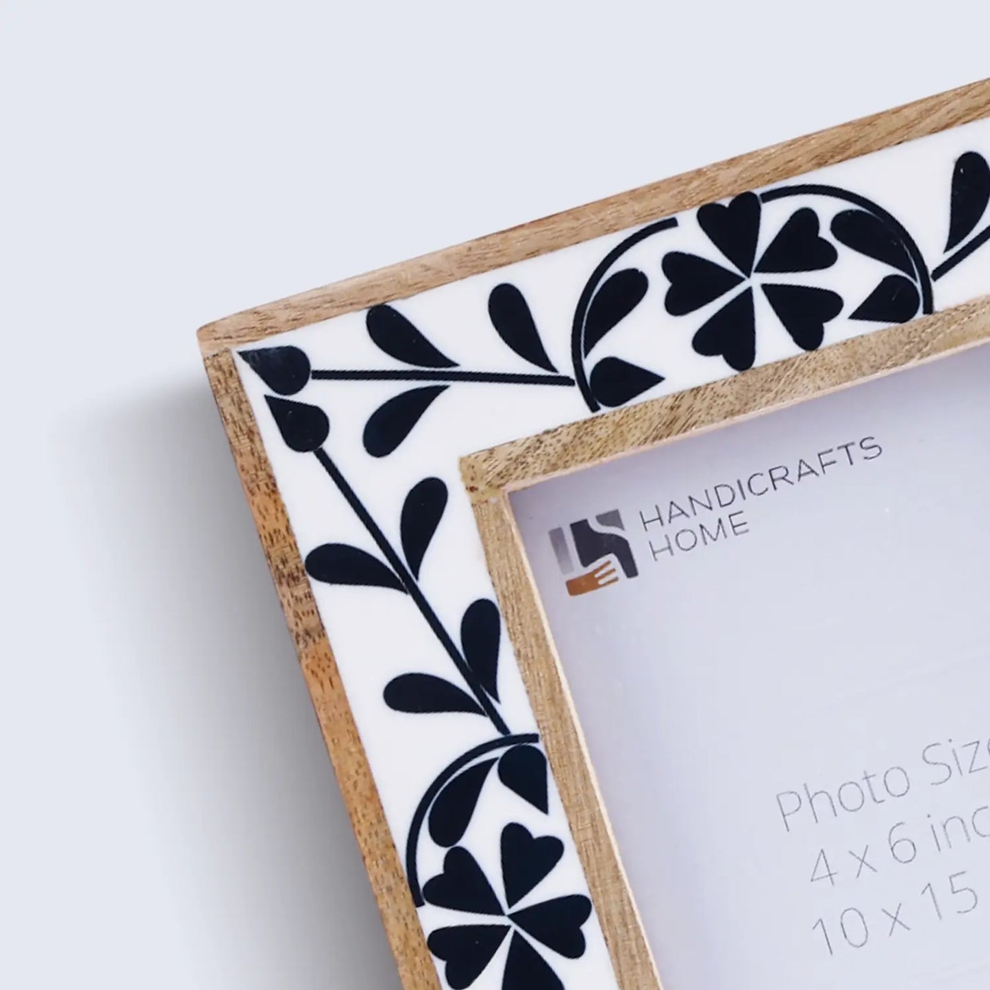 Alhambra Resin Inlay & Wood Picture Frame
