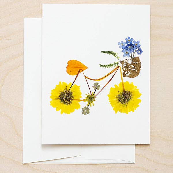Flower Pedals Greeting Card