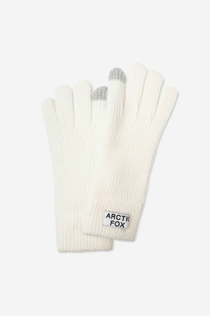 Recycled Bottle Gloves - Winter White - AW24