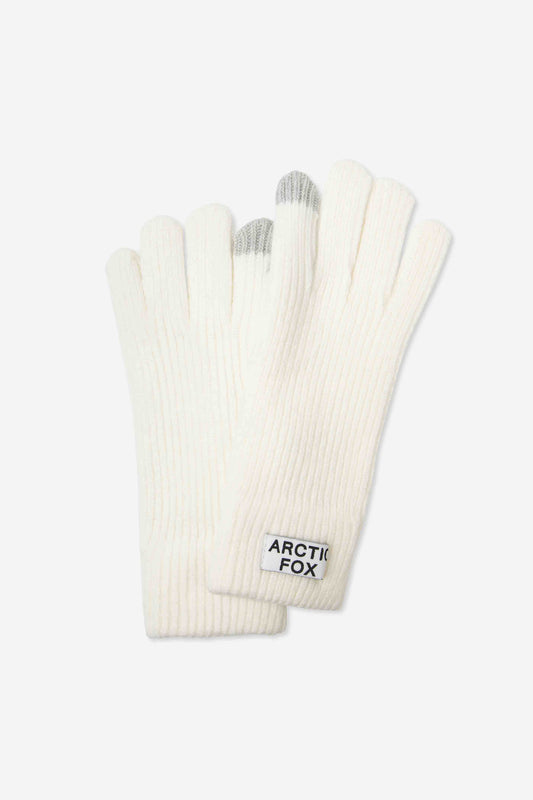 Recycled Bottle Gloves - Winter White - AW24