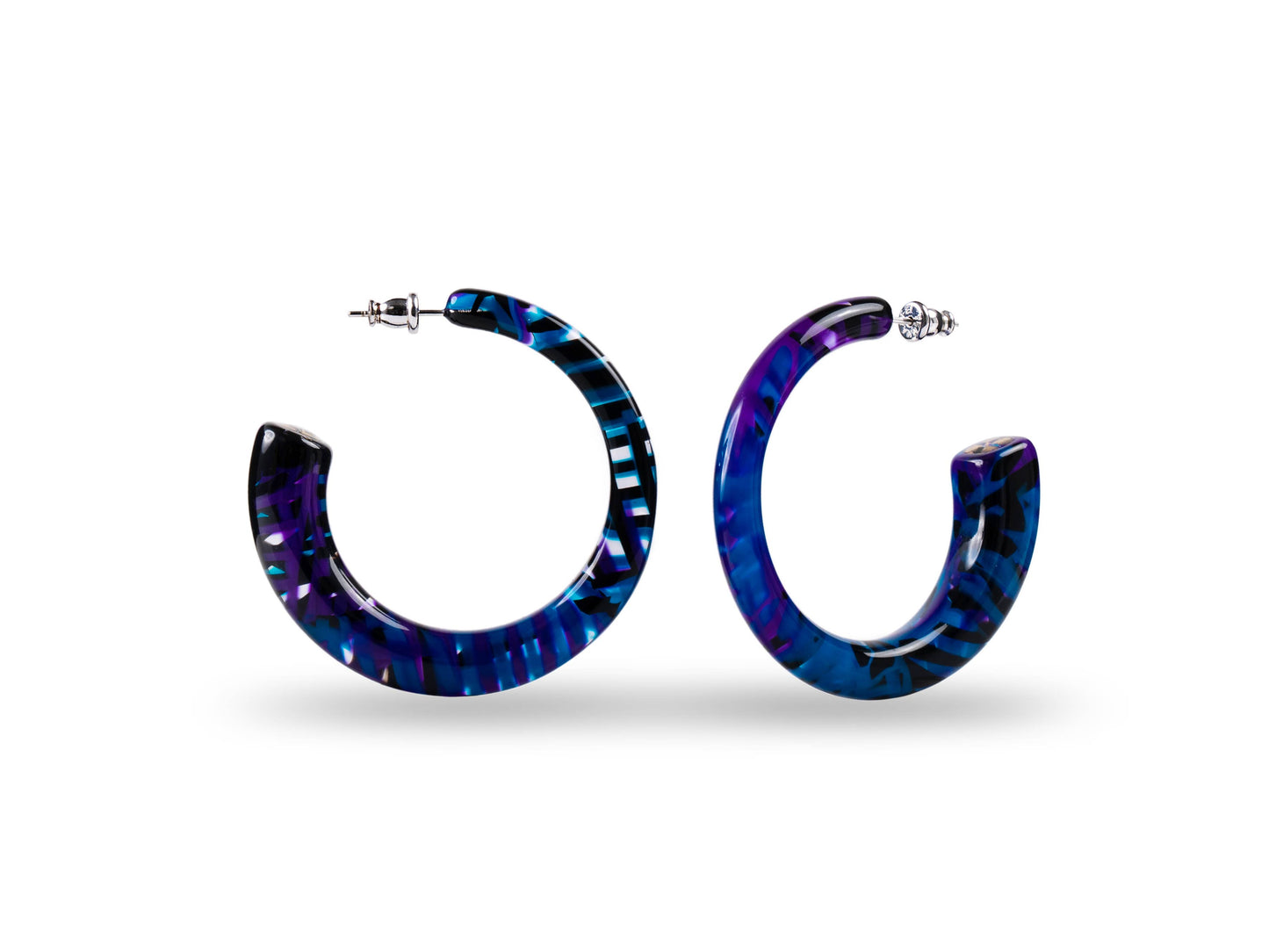 Geometric Hoop Earrings