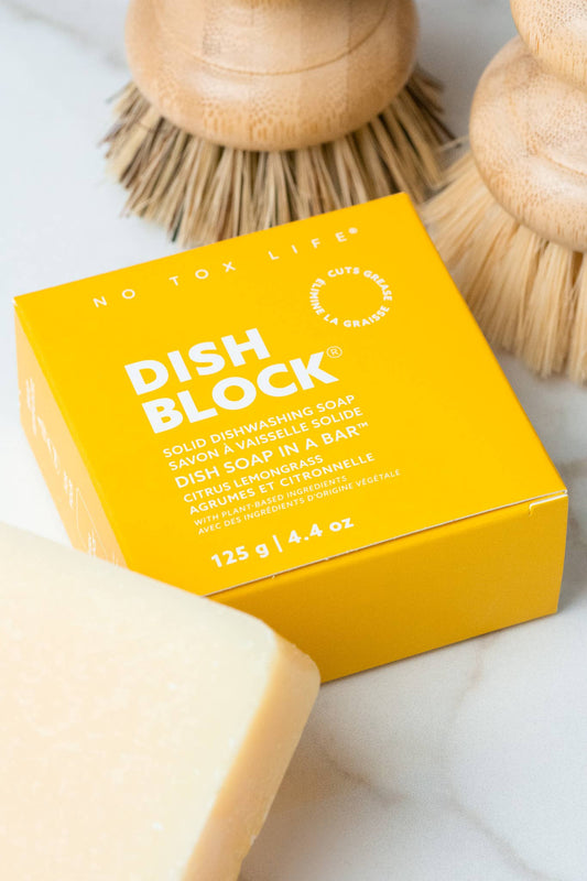 DISH BLOCK® solid dish soap bar