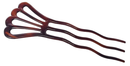 French Wavy Shell Hair Pin Stick