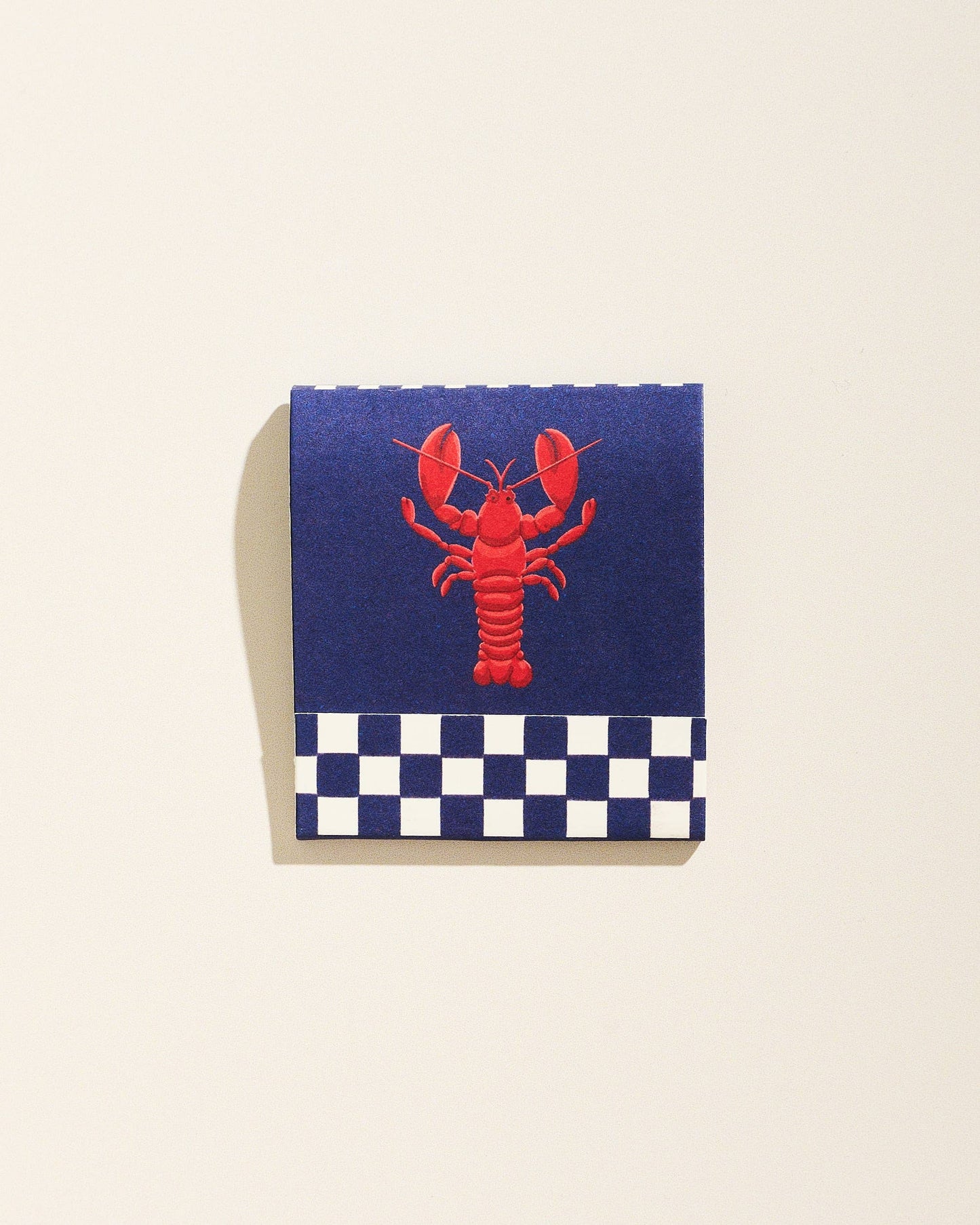 Lobster Printed Decorative Matchbook