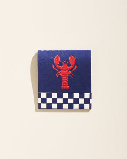 Lobster Printed Decorative Matchbook