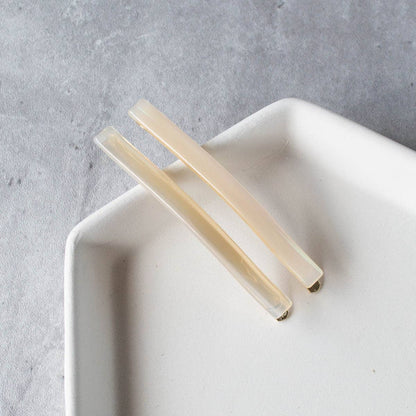 Simple Barrette Bobby Pin Set