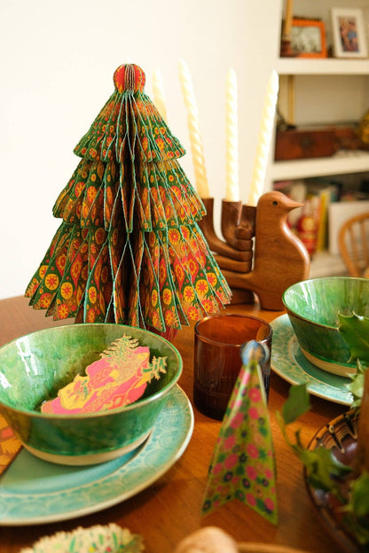 Christmas Tree Honeycomb Paper Decoration