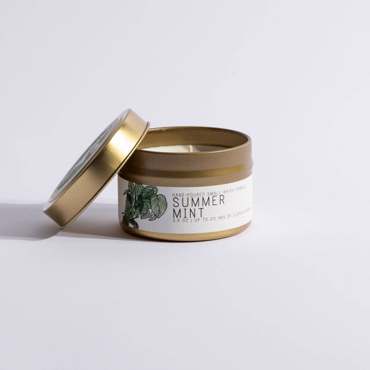 Summer Mint - Tin - Just Bee Candle