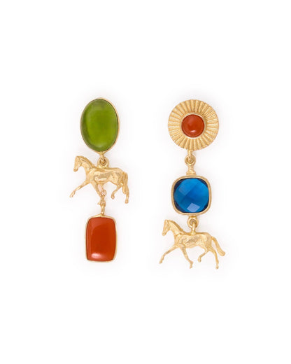 Horse Charm Earrings