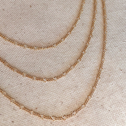 Figaro Chain Necklace