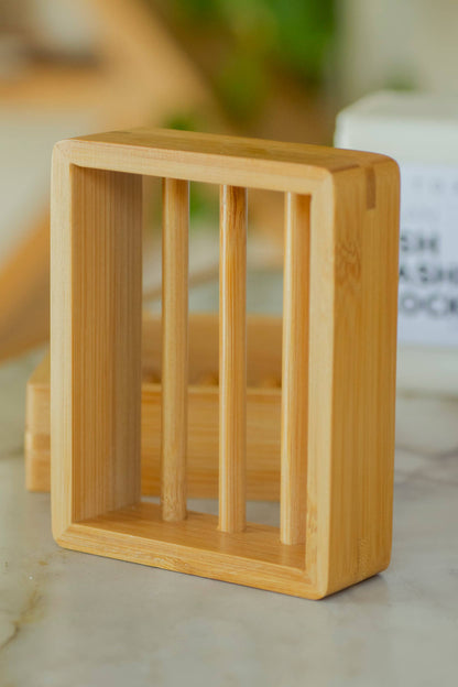 MOSO Bamboo Soap Shelf, Renewable Material