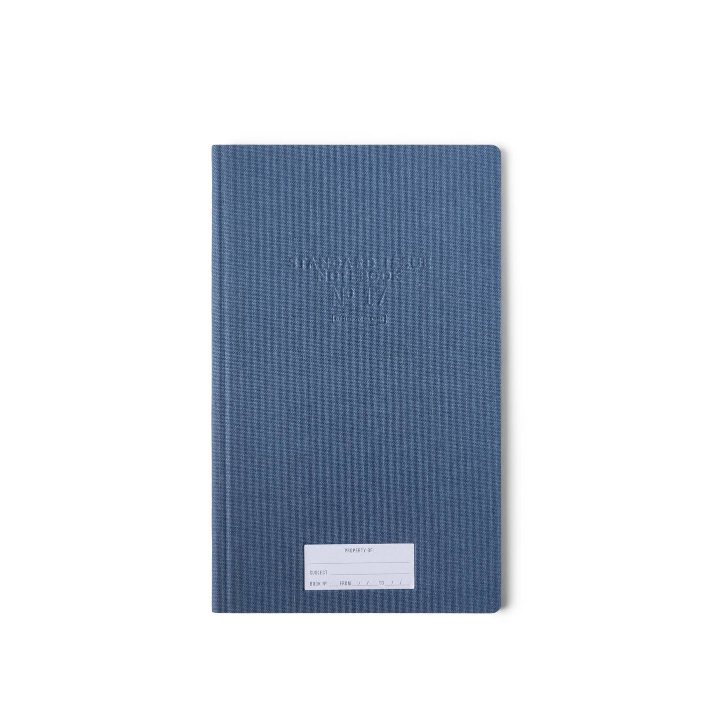Standard Issue Tall Notebook No 17