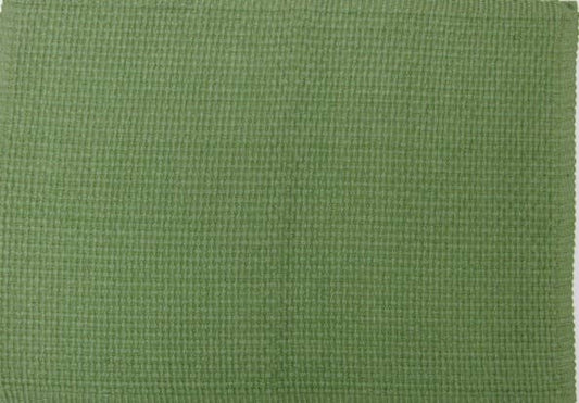 Tablemats Woven Homespun Solid Apple Green