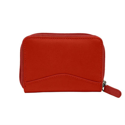 Leather Accordion Card Holder