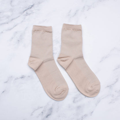Lightweight Solid Socks