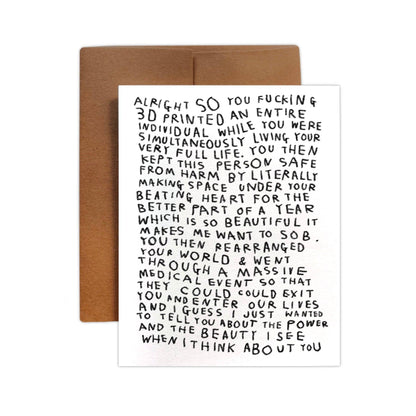 ALRIGHT SO CARD